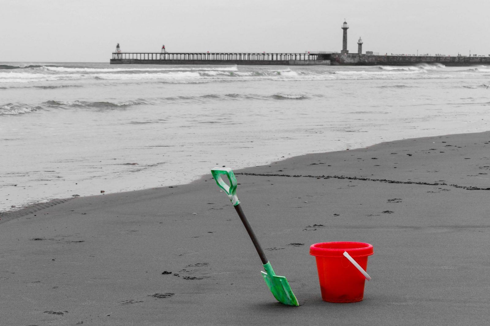 Bucket and spade, Whitby