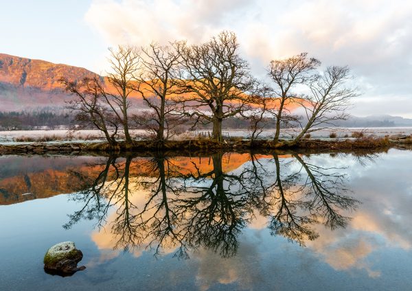 Winter Reflections on River Derwent