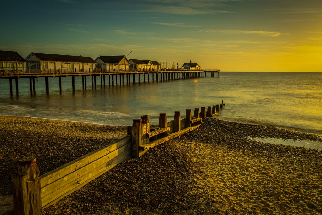 Southwold Pier and Groyne