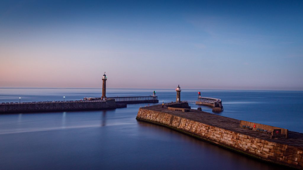 East and West Piers Whitby