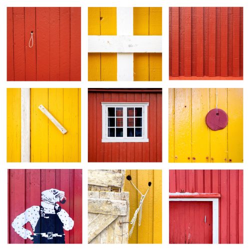 Red and Ochre - Lofoten Islands