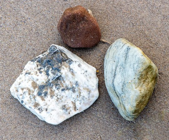Three rocks