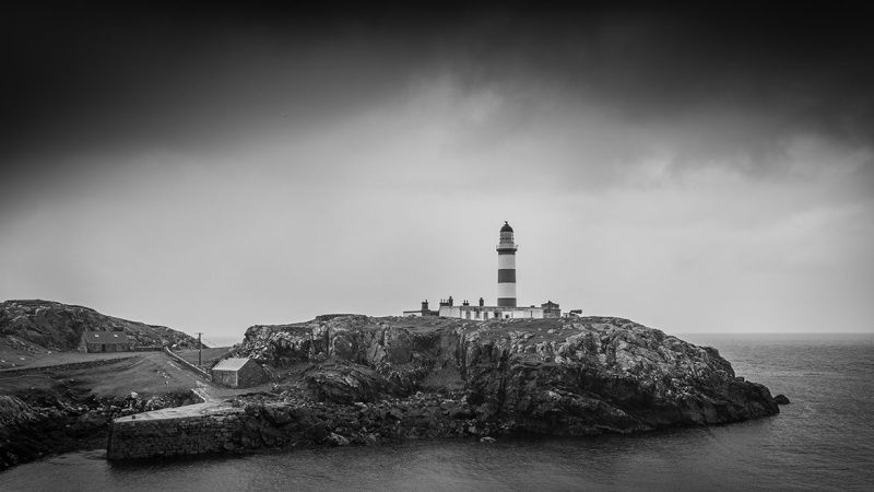 Eilean Glas Lighthouse Mono