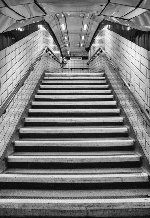 Steps in the underground