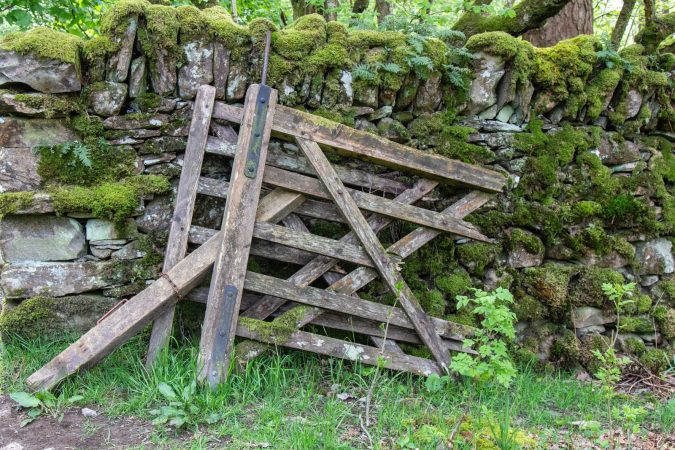 Old gate by Rydal Water
