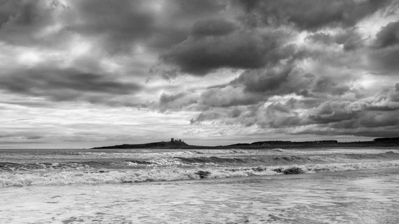 Stormy Clouds over Dunstanburgh