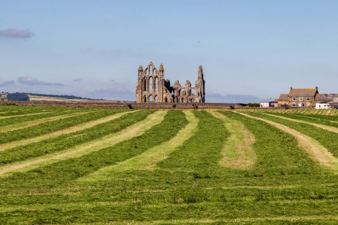 Looking towards Whitby Abbey