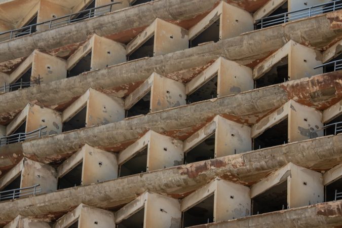 Hotel balconies, Famagusta