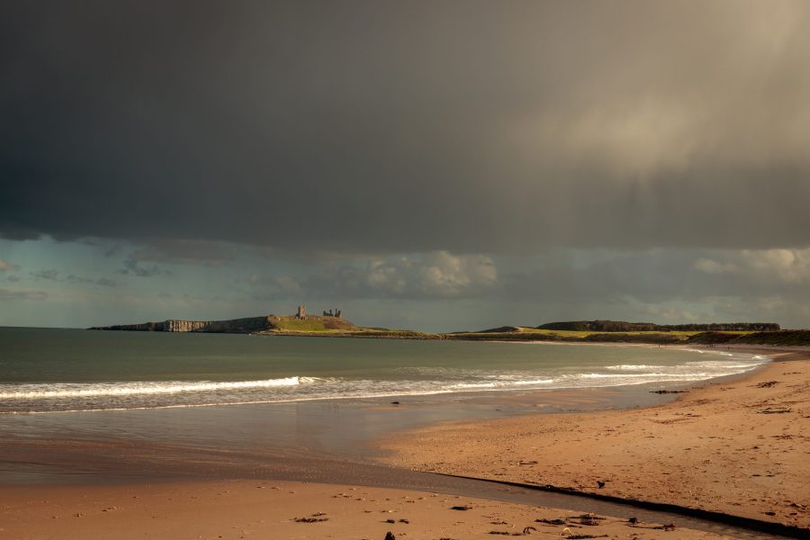 Dunstanburgh Castle from Embleton