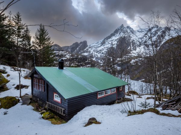 House in the woods Nusfjord
