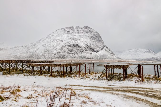 Fish racks, Flakstadveien
