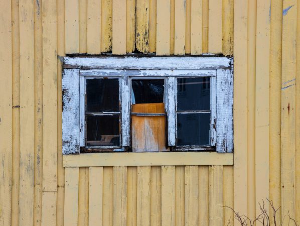 Not quite boarded up