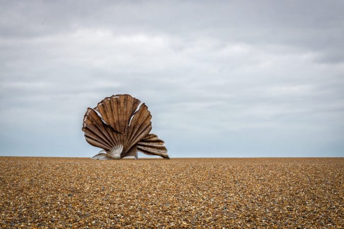 The Scallop at Aldeburgh