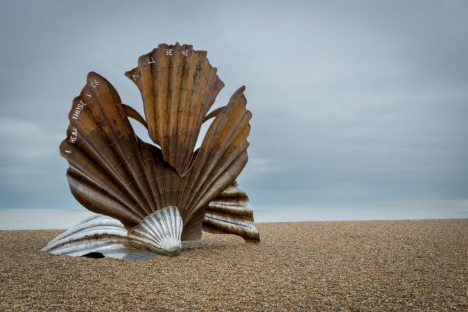 The Scallop at Aldeburgh