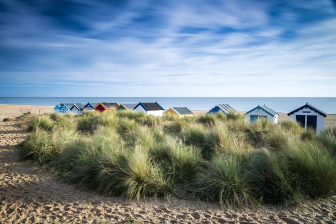 Beach Huts at Southwold
