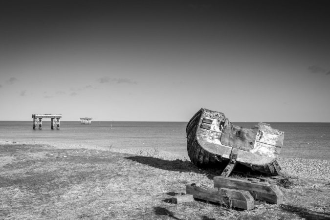 Boat at Sizewell