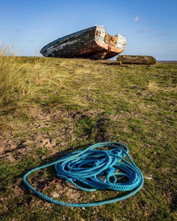Thorpness Boat and rope
