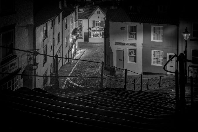 Bottom of the 199 steps, Whitby
