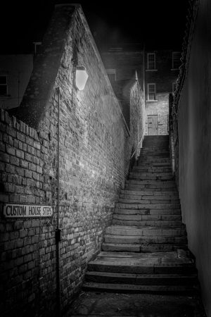 Custom House Steps