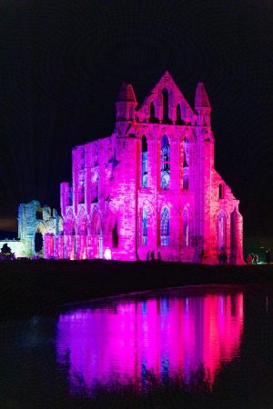 The Abbey reflected
